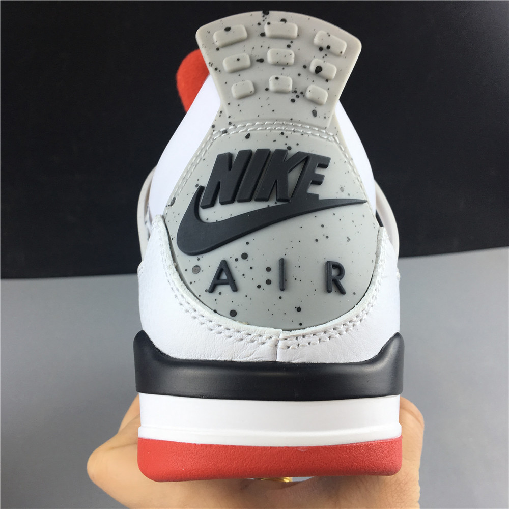 AIR JORDAN 4 WHITE, GRAY, BLUE , RED  CL1184-146