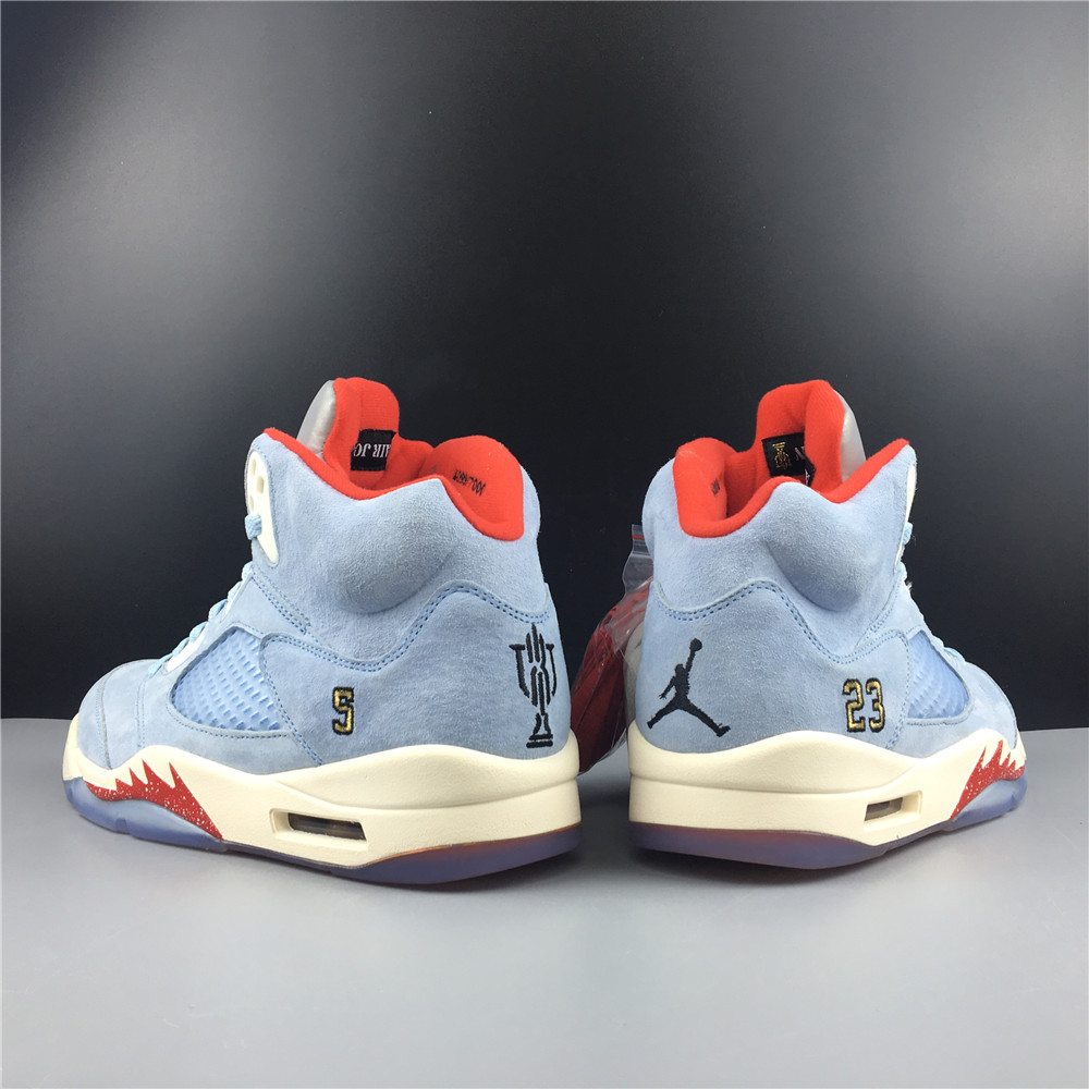 TROPHY  ROOM  X AIR JORDAN 5 “ICE BLU CI1899-400
