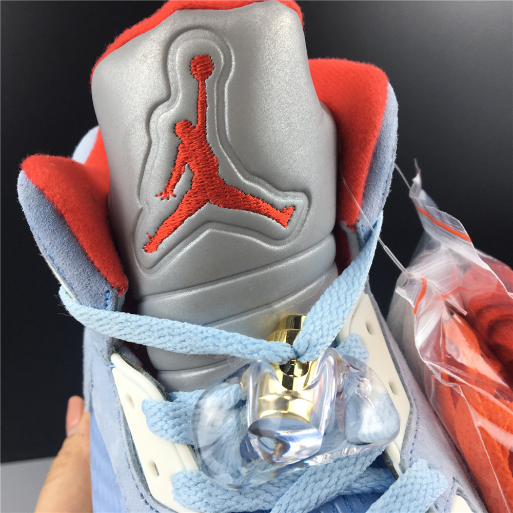 TROPHY  ROOM  X AIR JORDAN 5 “ICE BLU CI1899-400