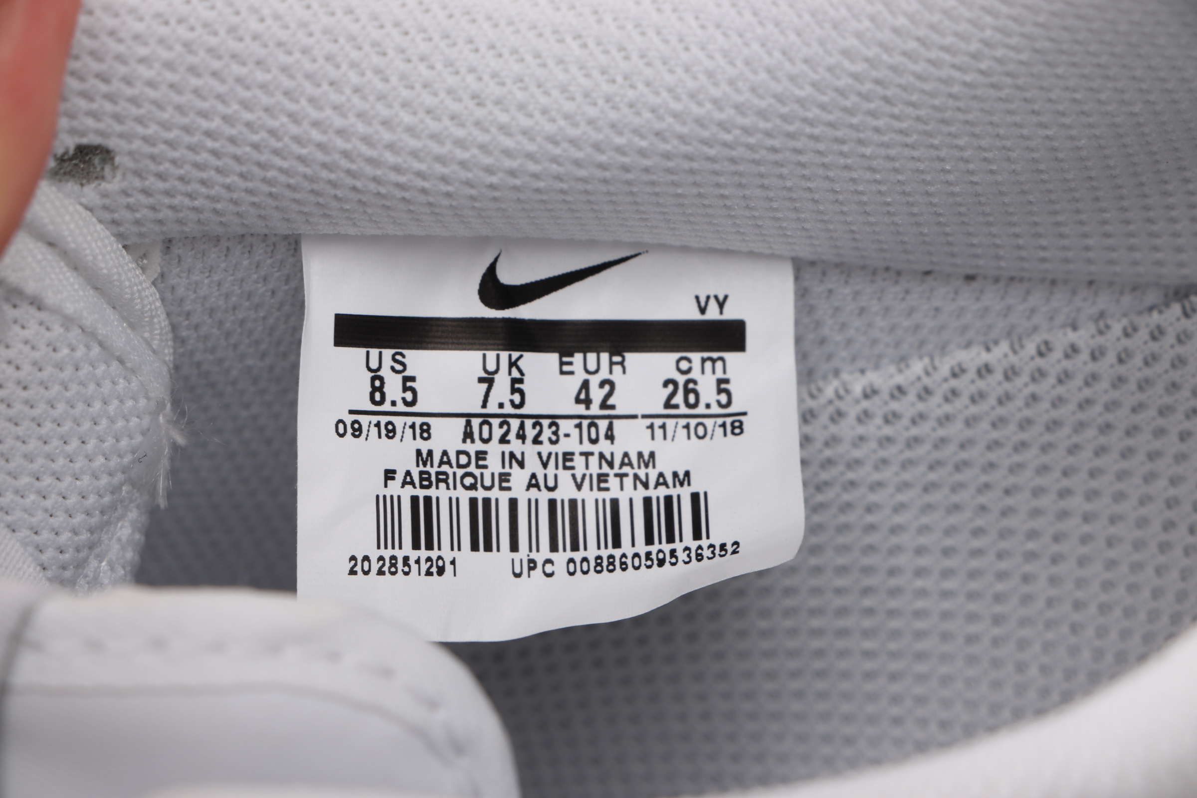 NIke AIR FORCE  1''07 LV8 JDI LNTC    AO2423-104