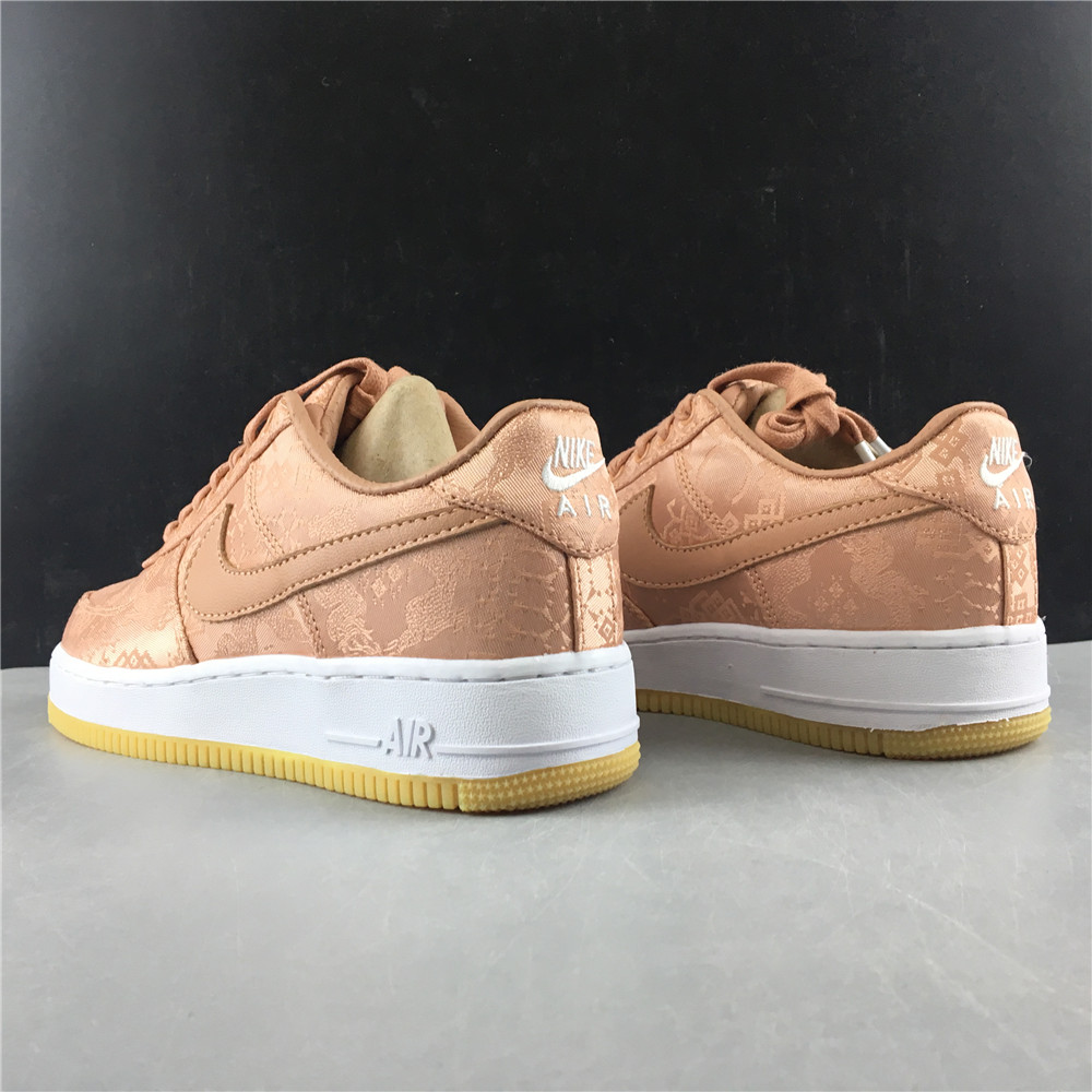 CLOT x Nike Air Force 1 Low Rose Gold