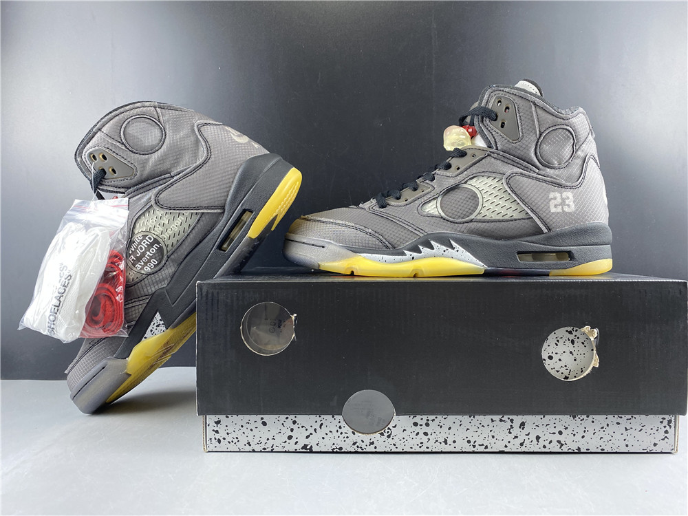 Air​ Jordan 5 x​off white AJ5 ow 3M CT8480-001