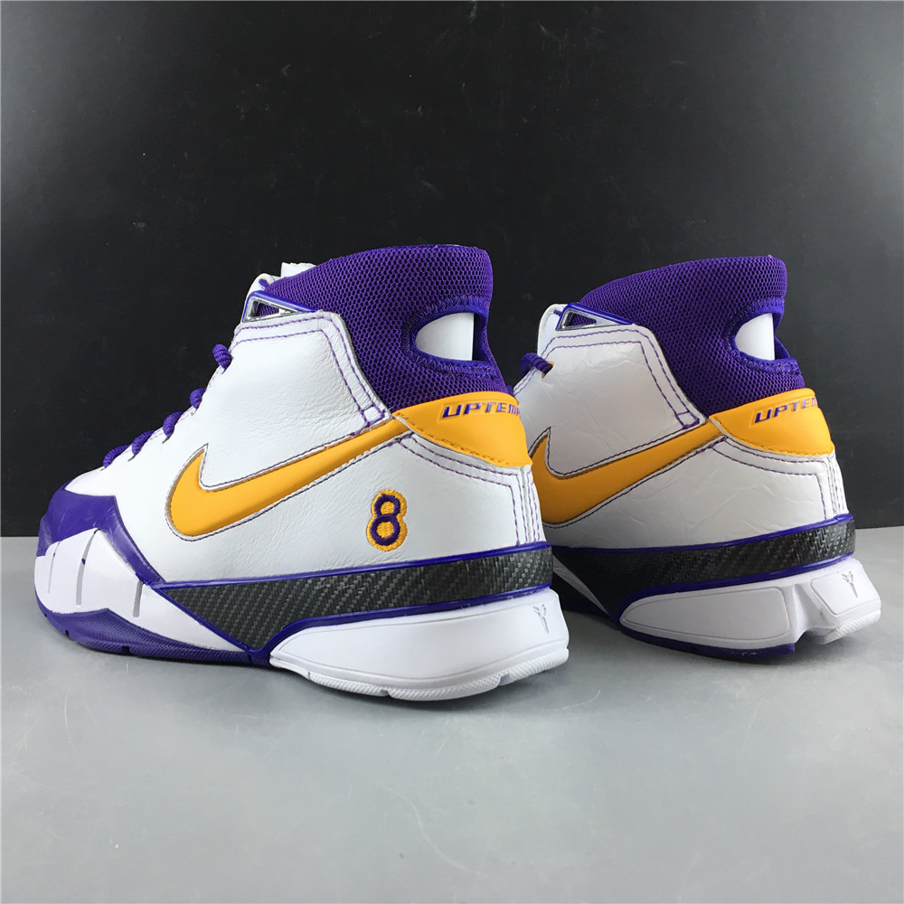 UndefeatedxNike Kobe 1 PROTRO   AQ2728-101  WHITE VARSITY PURPLE