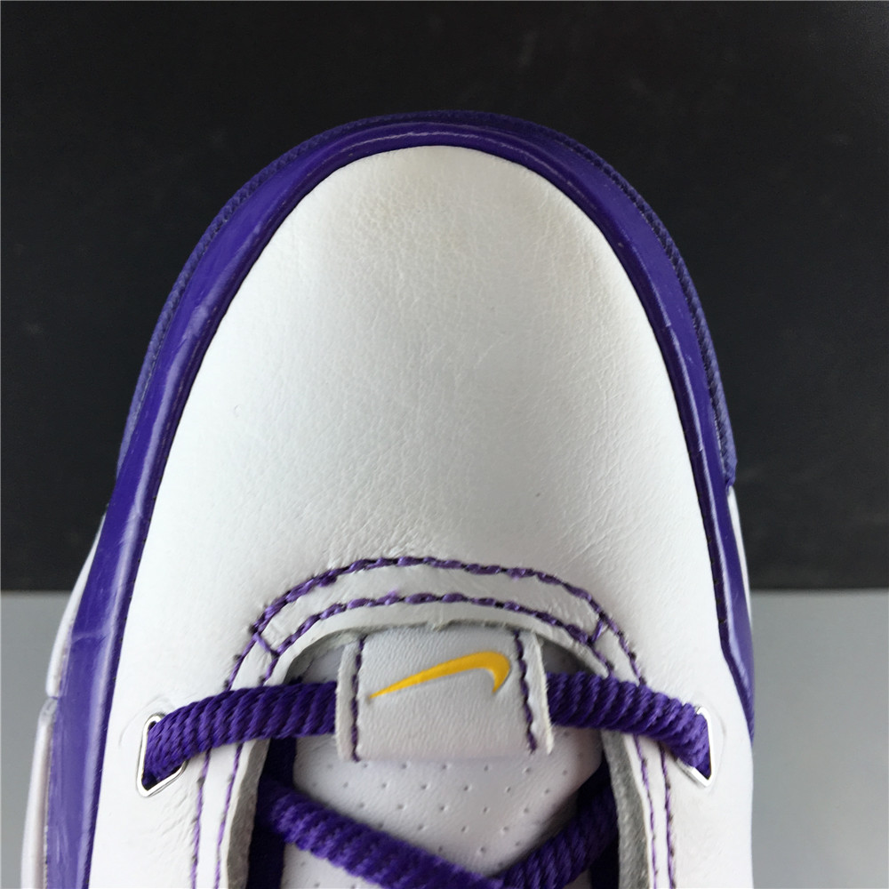 UndefeatedxNike Kobe 1 PROTRO   AQ2728-101  WHITE VARSITY PURPLE