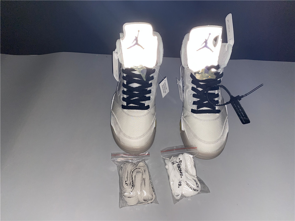 Air​ Jordan 5 x​off white AJ5 ow 3M  CT8480-105