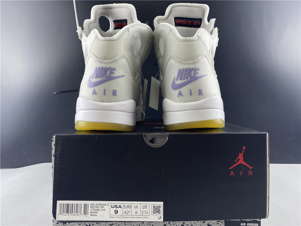 Air​ Jordan 5 x​off white AJ5 ow 3M  CT8480-105