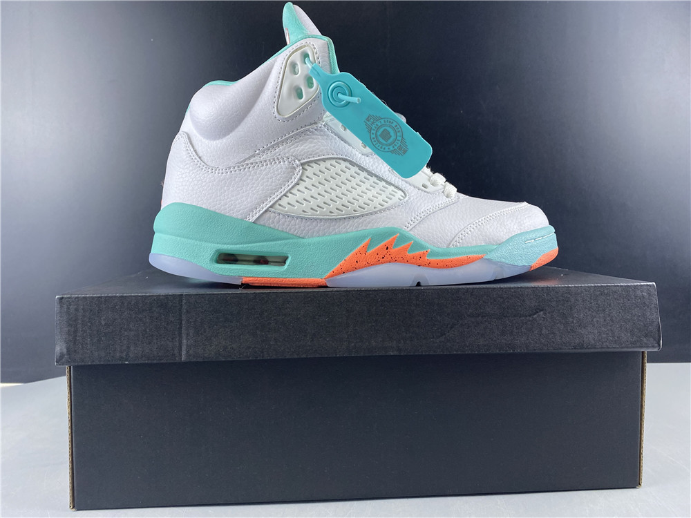 Air Jordan Retro 5 “IslandGreen CN2932-100
