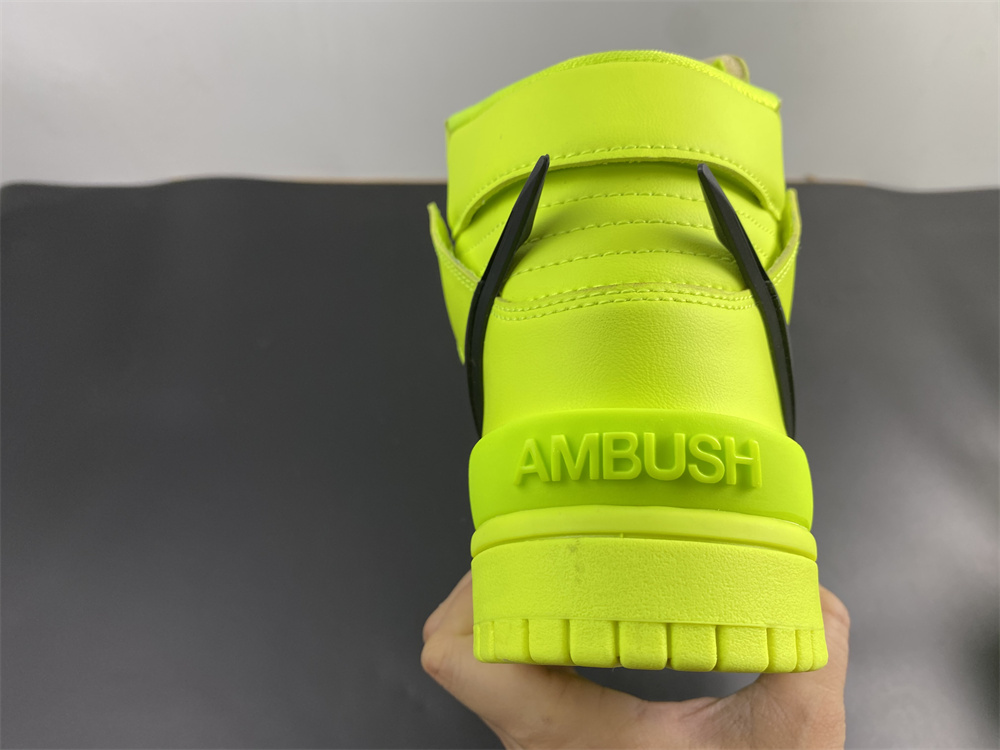 Ambush x Nike Dunk High Flash Lime