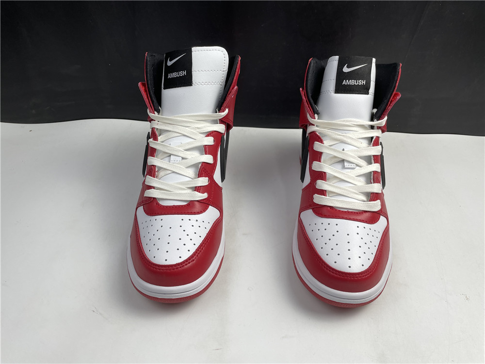 Nike Dunk High x Ambush Red