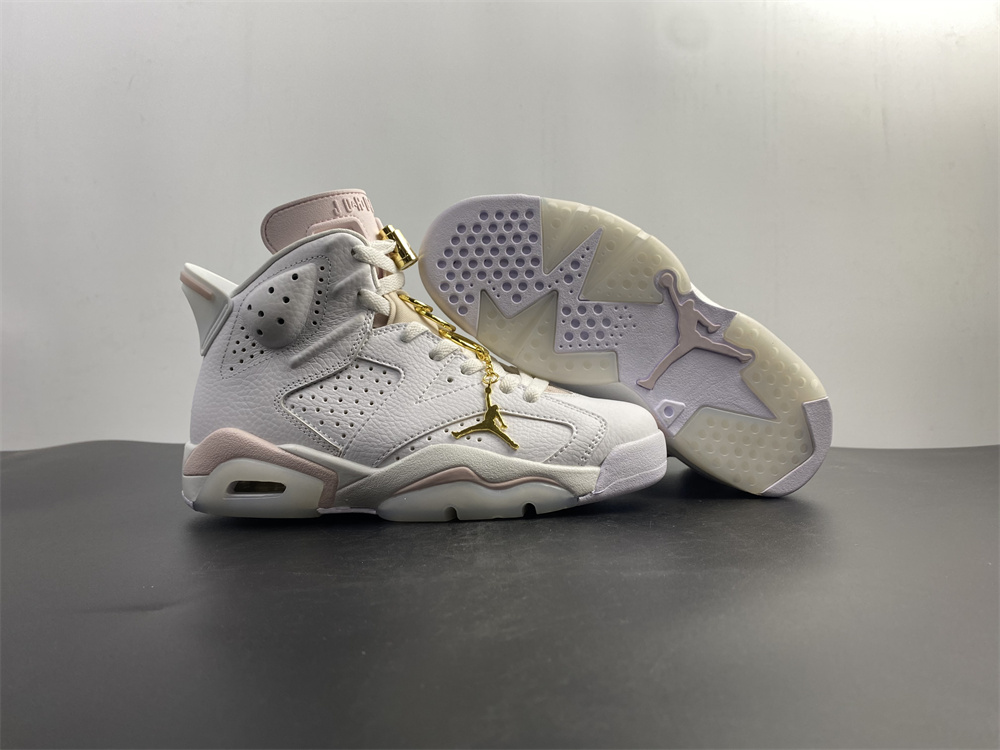Jordan 6 Retro Gold Hoops