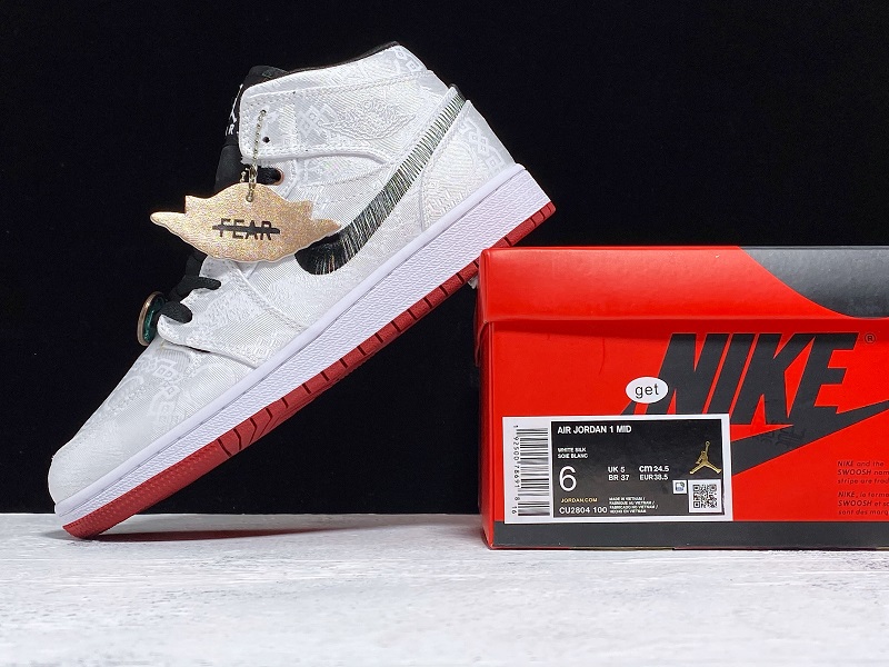 Edison? Chen x Air? Jordan? 1 Mid ¡°Fearless¡±CU2804-100