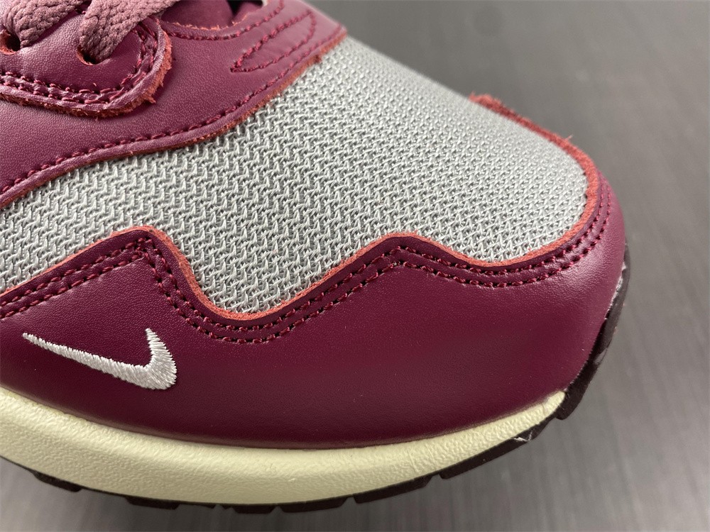 Nike Air Max 1 Patta Waves Rush Maroon (with Bracelet)