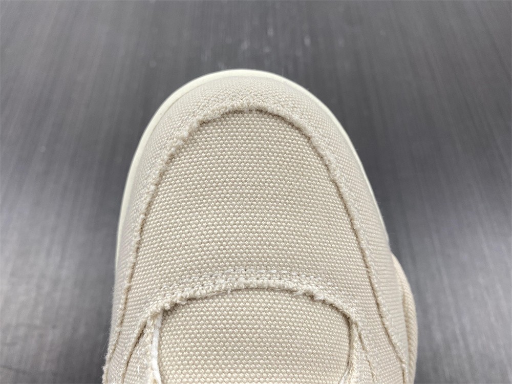 Air Jordan 4 Womens Canvas Sail Cement Grey