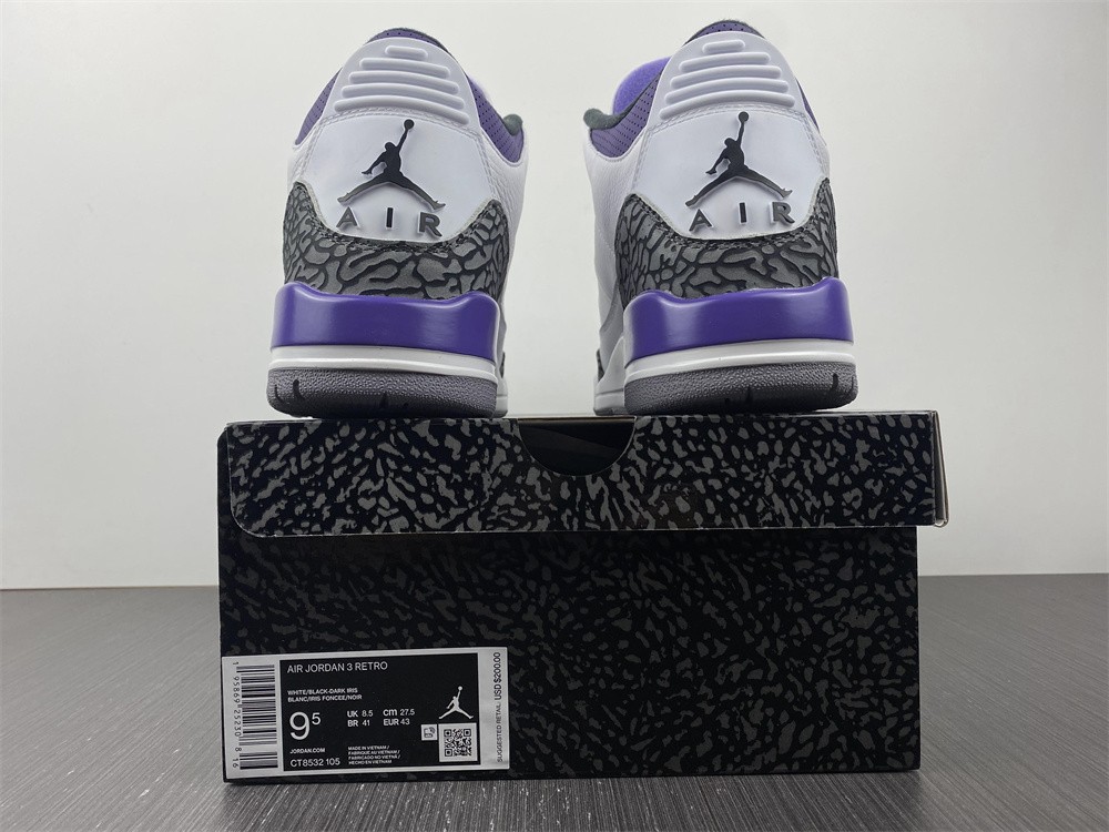 Air Jordan 3 Dark Iris