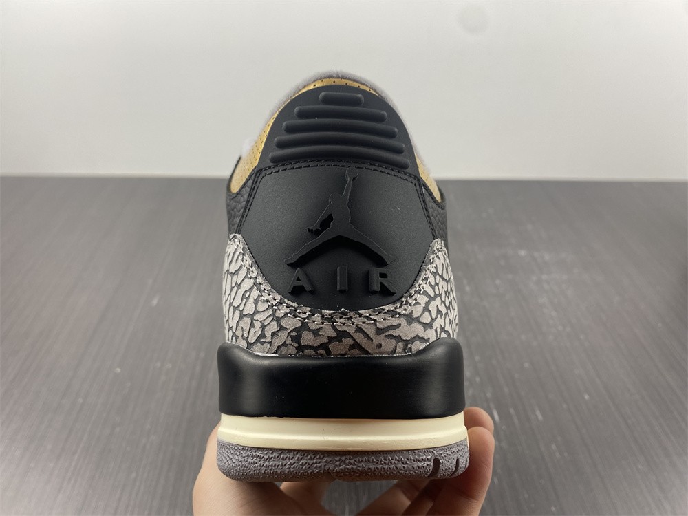 Air Jordan 3 WMNS Black Gold