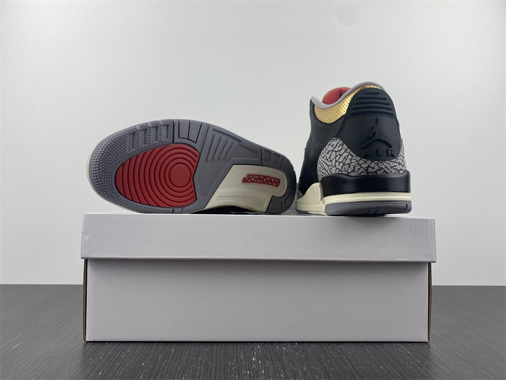 Air Jordan 3 WMNS Black Gold