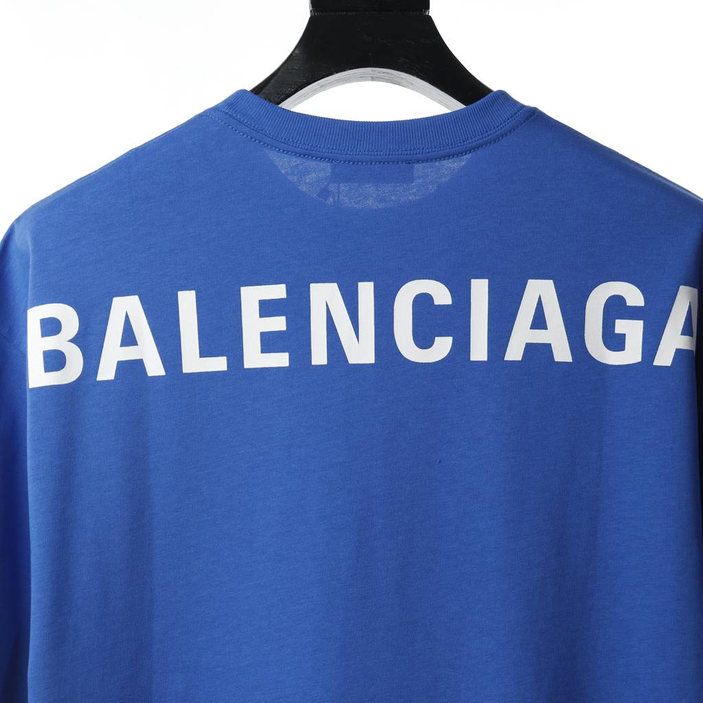 Ba*len*cia*ga blcg new back logo short sleeve