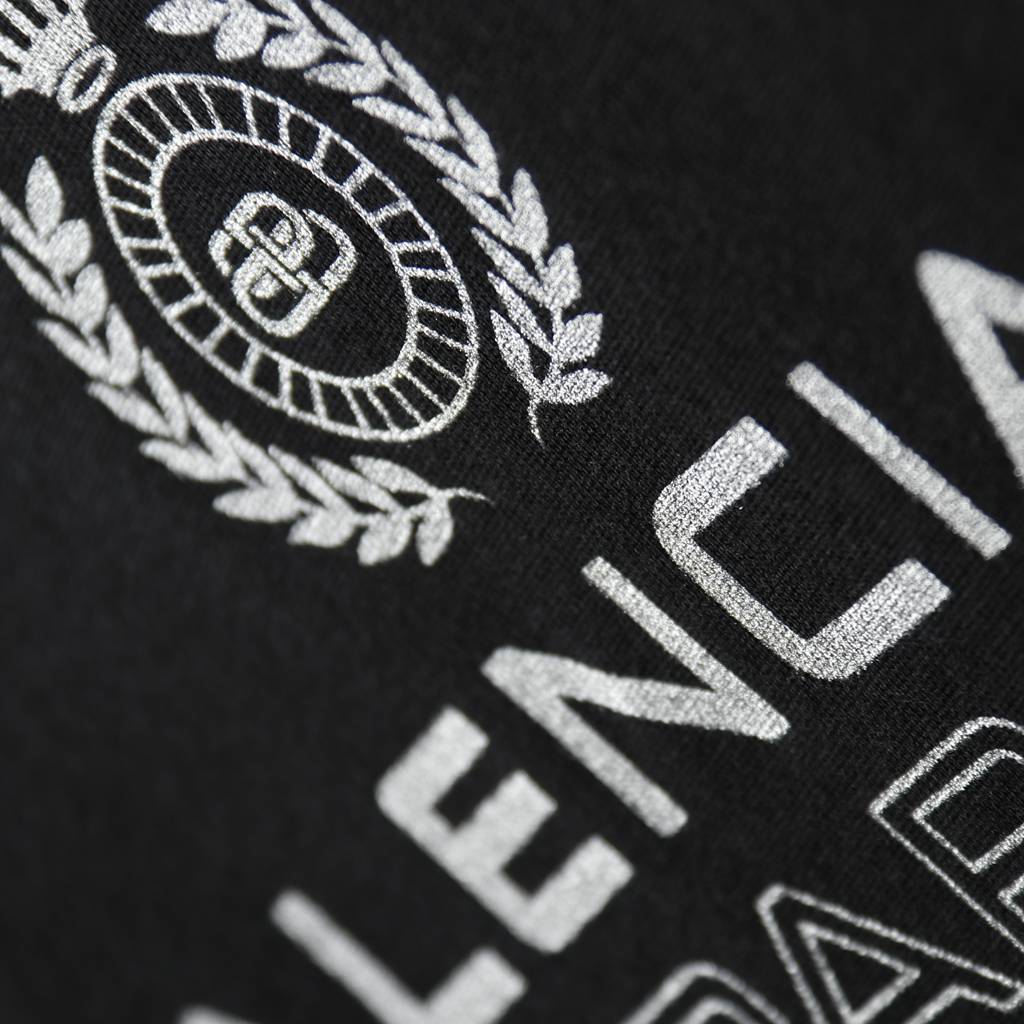 Ba*len*cia*ga blcg lock crown wheat ear short os version tee shirt