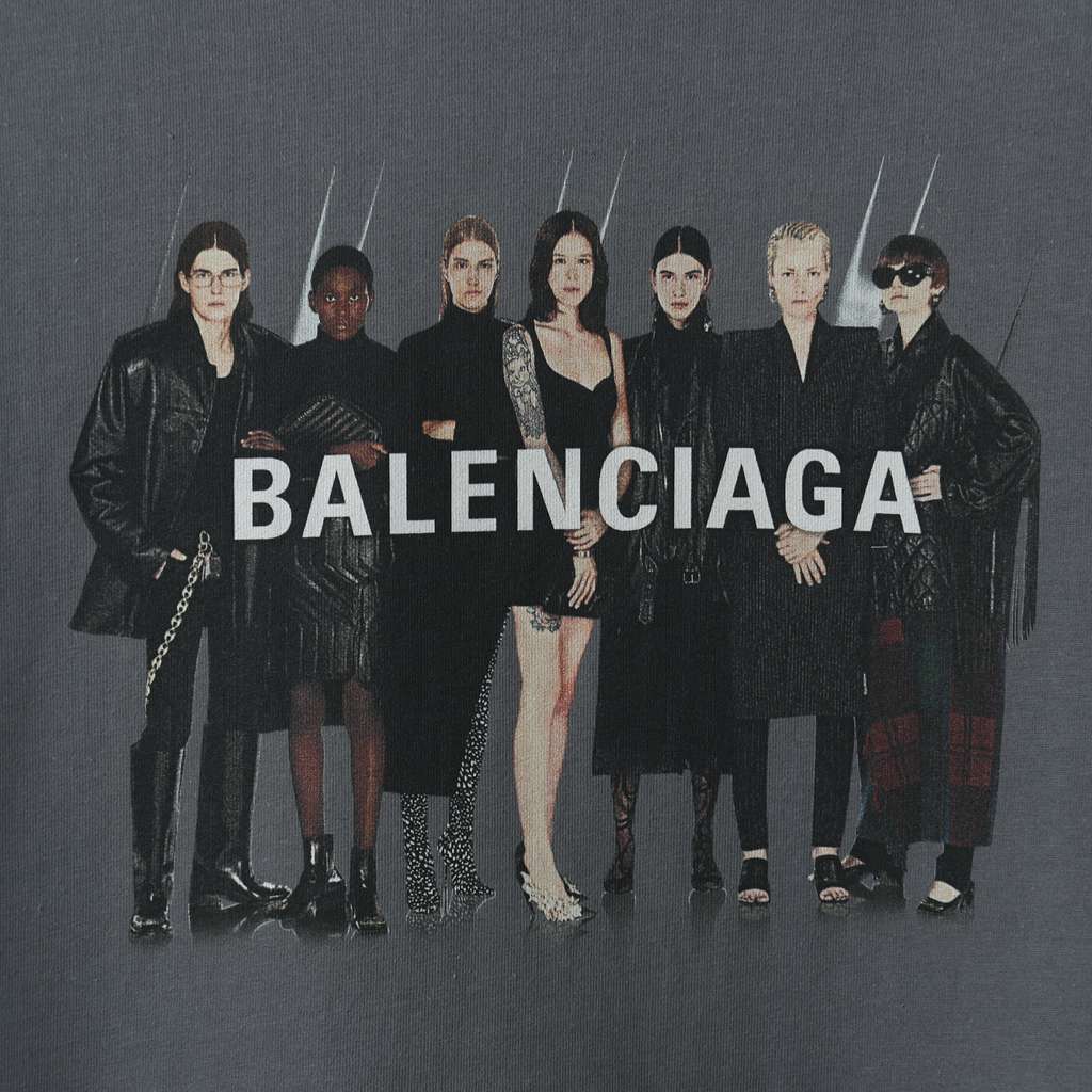 Ba*len*cia*ga blcg all-star portrait short sleeve t-shirt