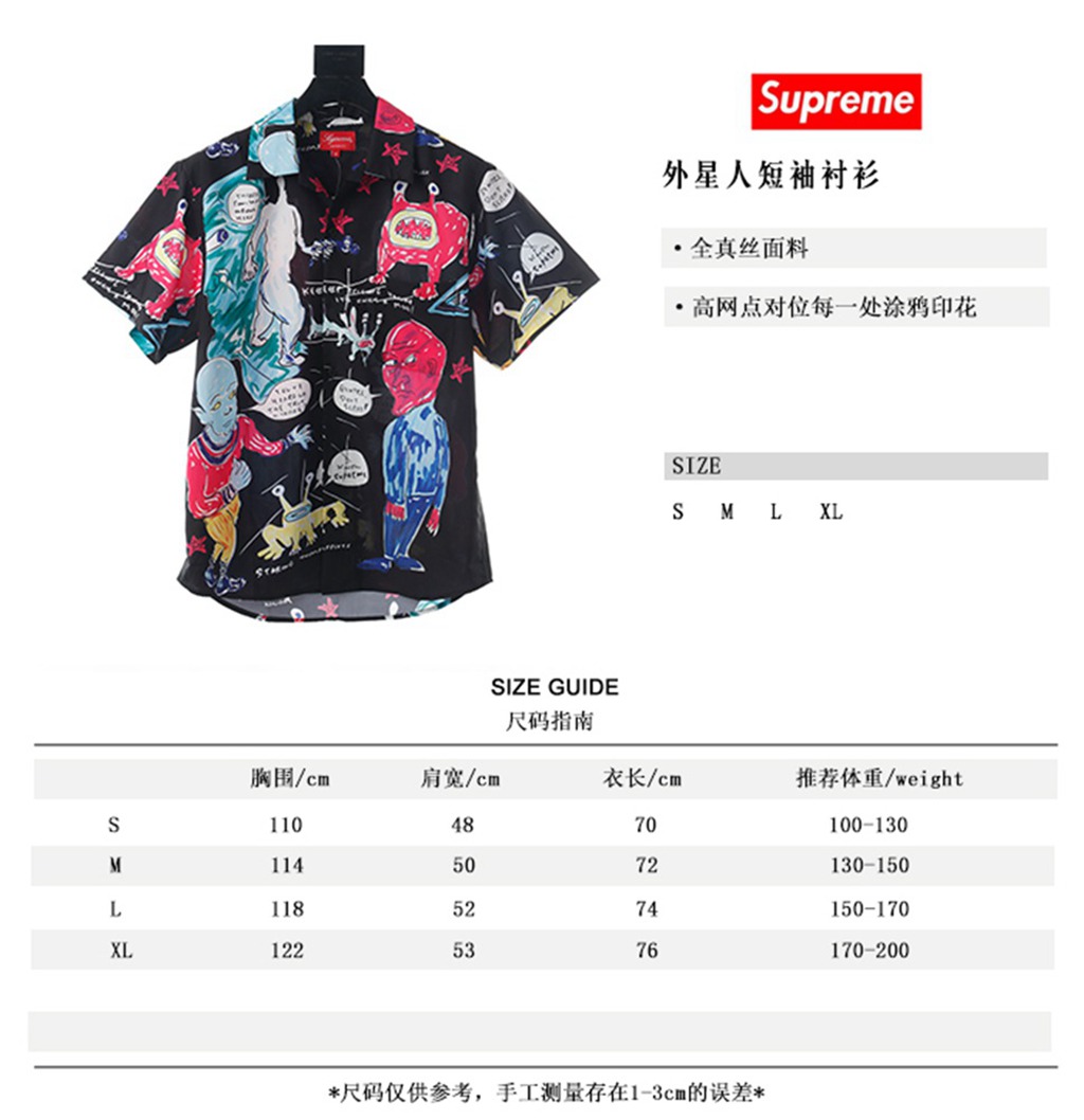 S*p*e daniel johnston rayon s/s shirt 20ss?