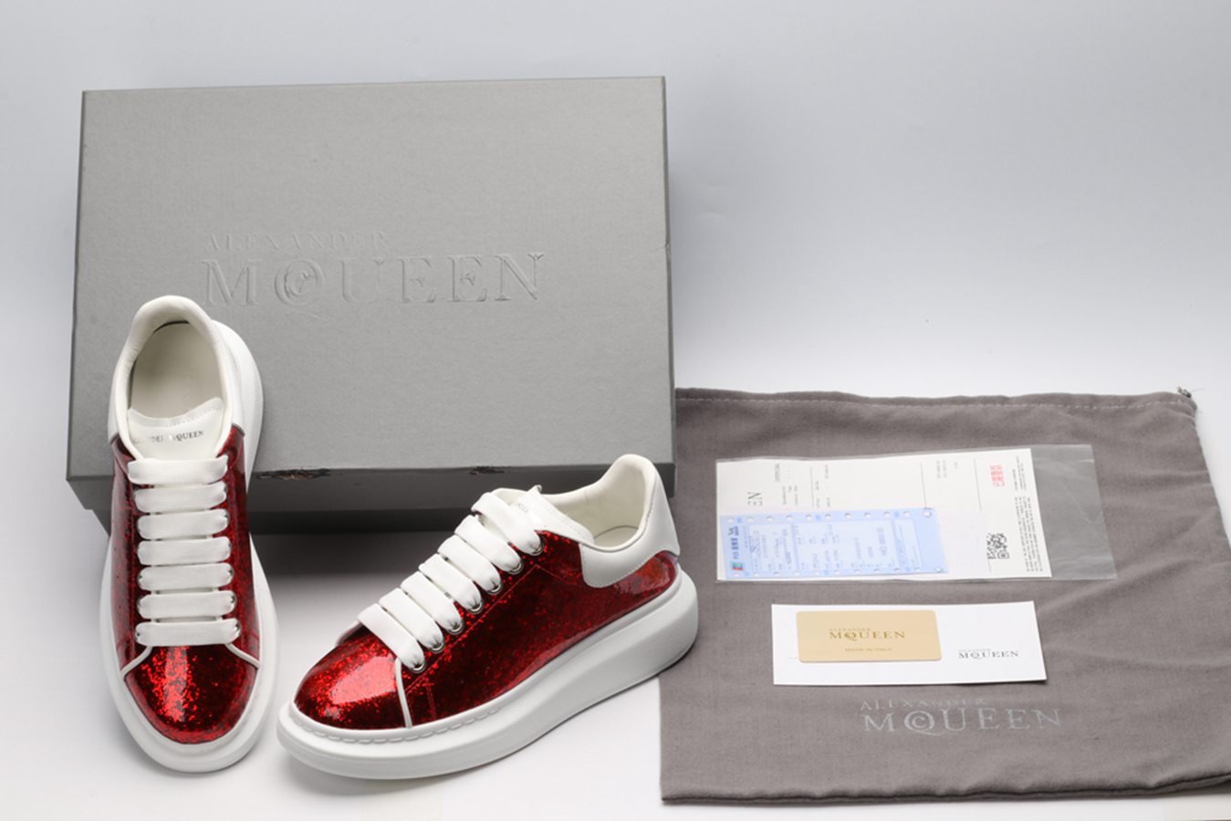 AMQ oversized sneakers