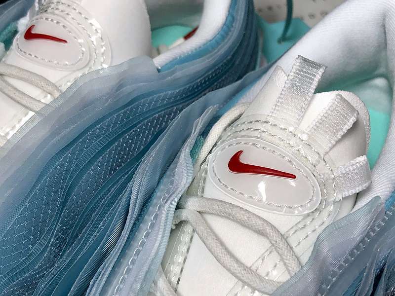 Nike Air Max 97 Ice Blue/Red "On Air - Shanghai Kaleidoscope"