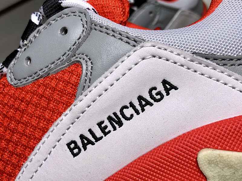 BLG Triple S 17FW  Grey Red