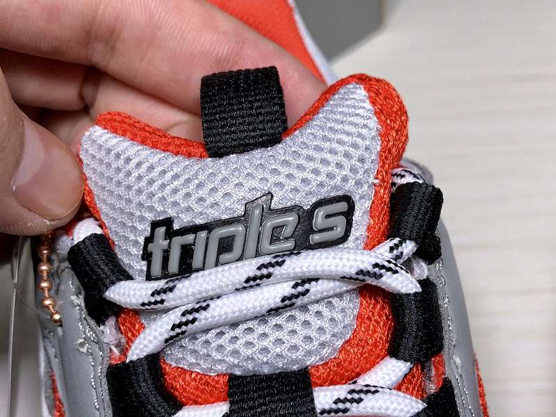 BLG Triple S 17FW  Grey Red