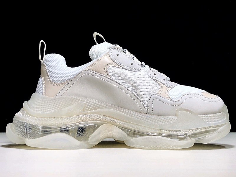 BLG White Triple-S C*Lear Sole Trainers Sneakers