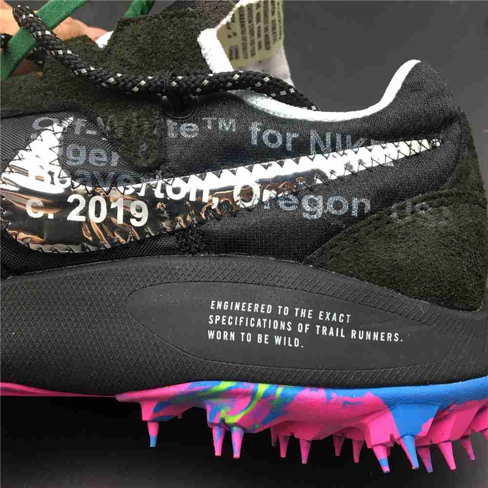 OFF-WHITE x Nike Zoom Terra Kiger 5  Black Purple  CD8179-001