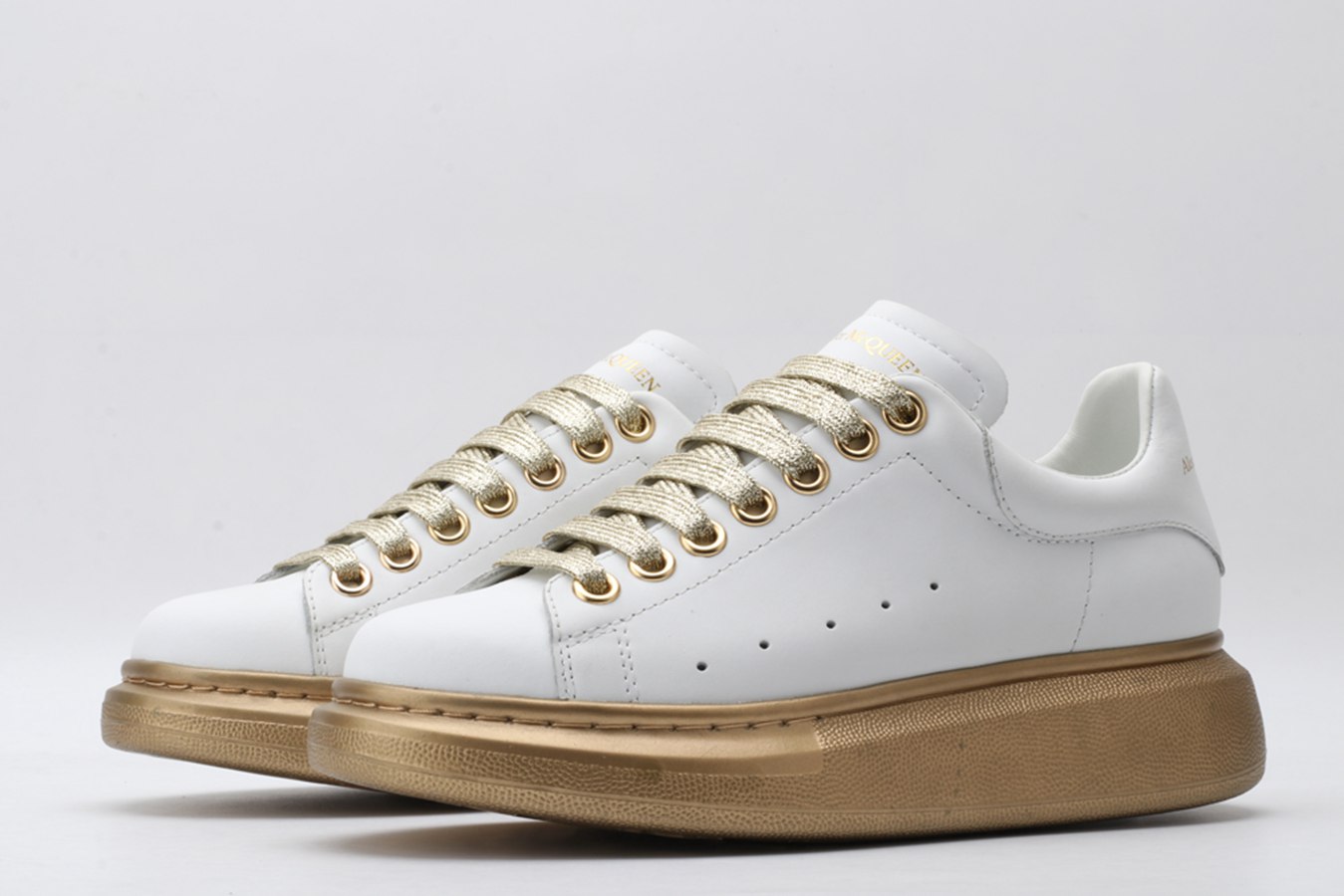 AMQ Leather Sneakers