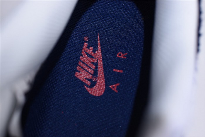 Nike Air Force 1 Low LV8 3D Chenille Swoosh White Red Blue  823511-106
