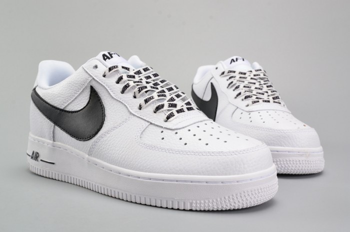 Nike  Air Force 1 ´07 LV8 NBA Sz 18 White/  Black Athletic Shoes 823511-103