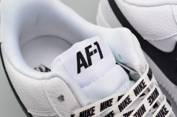 Nike  Air Force 1 ´07 LV8 NBA Sz 18 White/  Black Athletic Shoes 823511-103