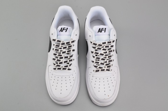 Nike  Air Force 1 ´07 LV8 NBA Sz 18 White/  Black Athletic Shoes 823511-103