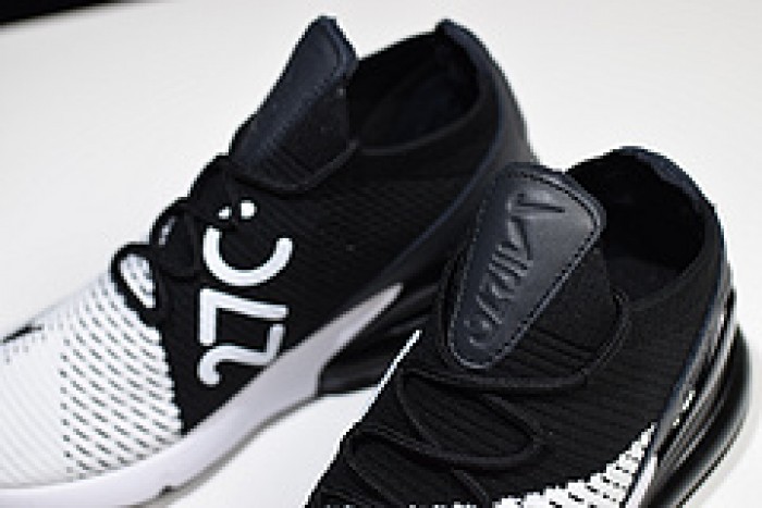 NIKE AIR MAX 270 FLYKNIT "WHITE/BLACK"  AO1023-100