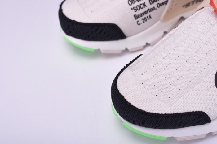 NIKE THE 10: OFF-WHITE X NIKE LA NIKE SOCK DART AA8696-101