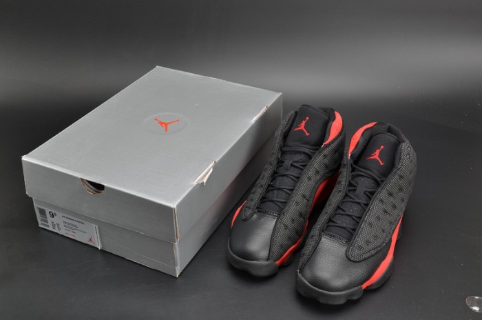 Air Jordan 13 Retro"Bred" black/ red mens 414571-004