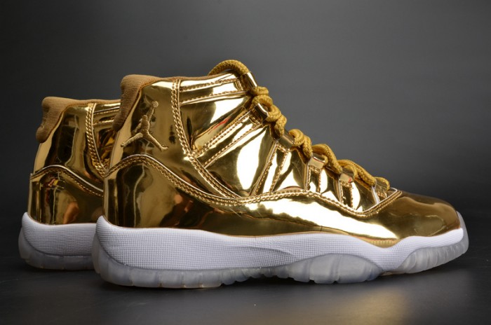 AIR JORDAN 11 RETRO P1NNACLE GOLD womens 378038-103
