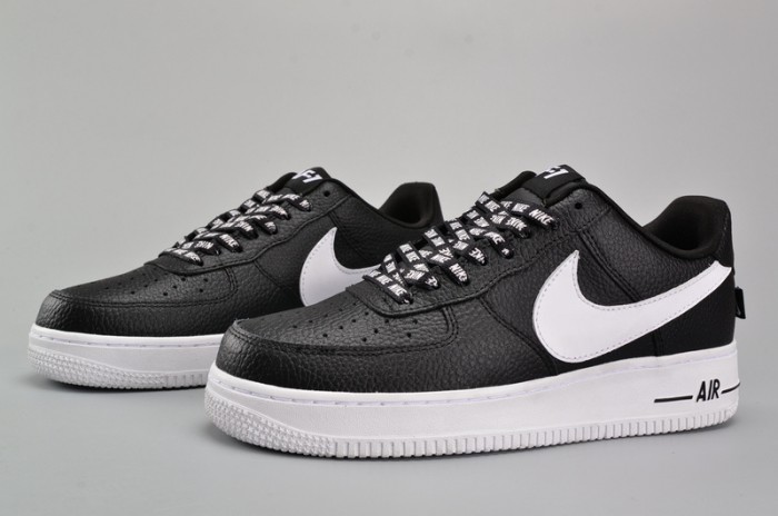 Nike Air Force 1 ´07 LV8 823511-007 NBA Pack Black/White  Shoes 823511-007