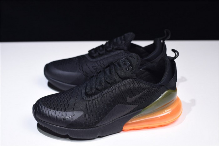 NIKE mens AIR MAX 270 "Tonal Orange" black  AH8050-008