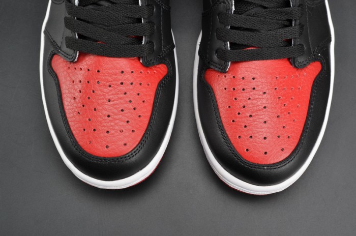 Air Jordan 1 Retro High OG "Banned" red mens  555088-001