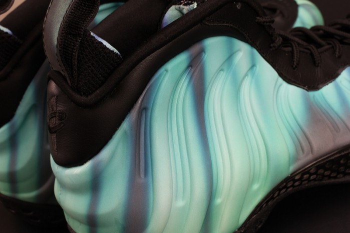 nike air foamposite one "N0*Hern lights" black/green mens 840559-001