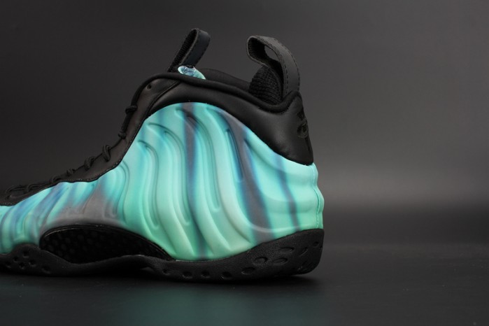 nike air foamposite one "N0*Hern lights" black/green mens 840559-001