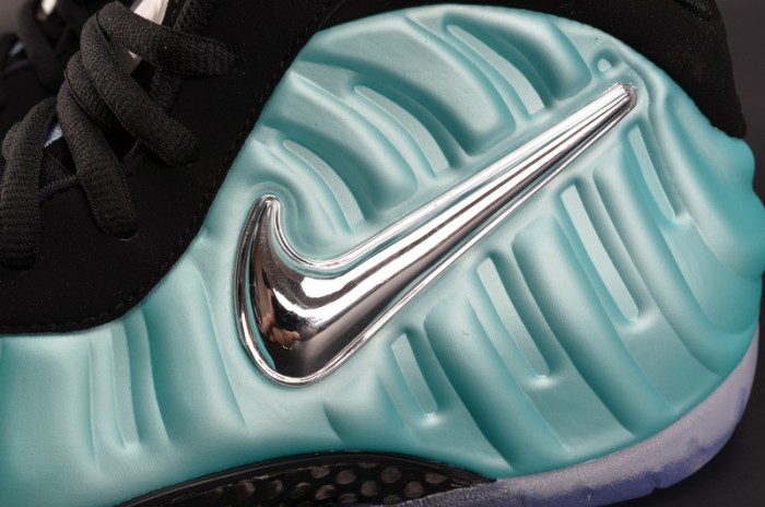 Nike Air Foamposite Pro "Island Green" Metallic Platinum mens 624041-303