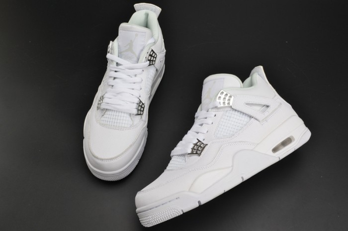 Air Jordan 4 Retro "Pure Money"  white mens 308497-100