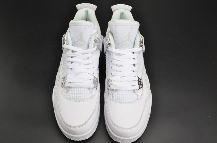 Air Jordan 4 Retro "Pure Money"  white mens 308497-100