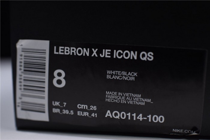 LeBron Icon John Elliott White - AQ0114-100