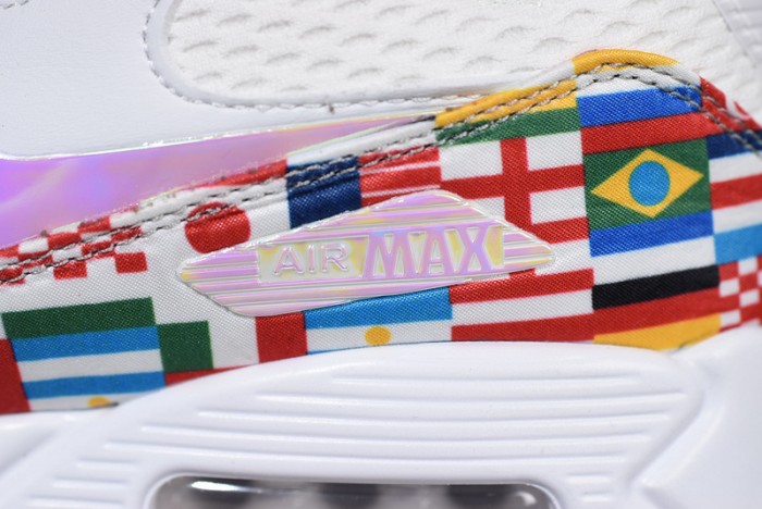NIKE AIR MAX 90 NIC QS "INTERNATIONAL FLAG PACK"  A05119-100