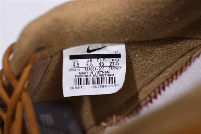 Nike Air Force 1 ´07 WB Flax/Flax-Gum Wheat  Basketball Shoes AA4061-200